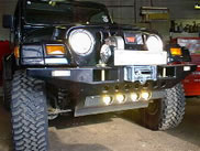Rokraider Bash Plate fitted with PIAA 1200 Series Lighting Kit